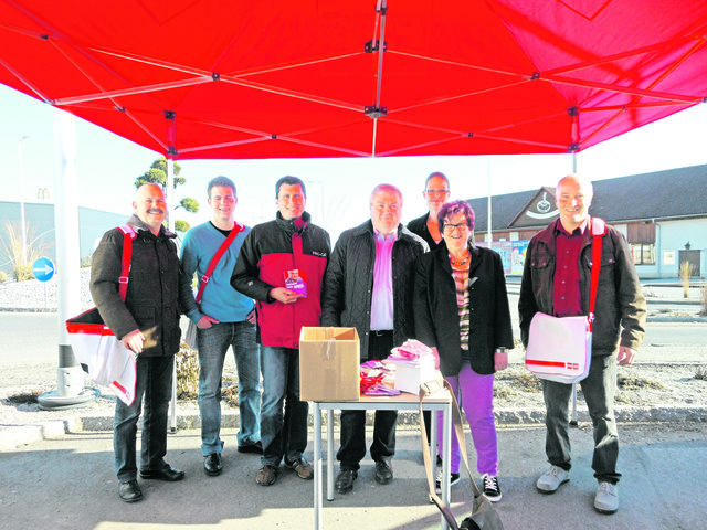 Ewald Baumann, Roland Baumann, Franz Rauscher, Johann Kalliauer, Ingrid Groiß und Karl Peherstorfer (v. l.). | Foto: Foto: privat