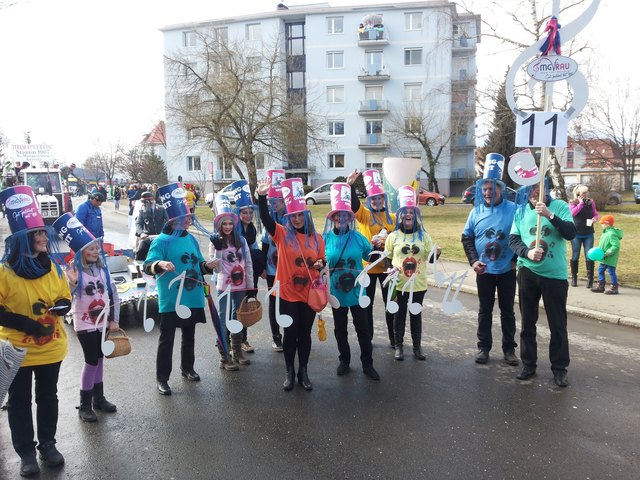 MGVfRAU Knittelfeld - Fasching - "Beim Losgehen"