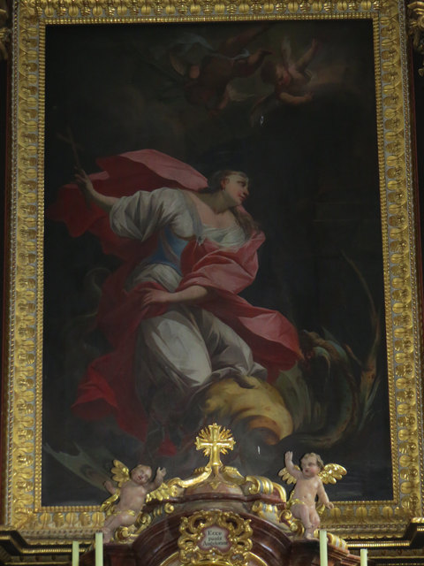 Das Bildnis der Hl. Margaretha von Jakob Zanusi