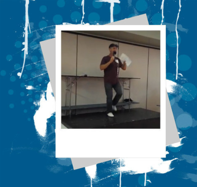 Clogging-Instructor Jamie Conn unterrichtet den Tanz 'Wagon Wheel'