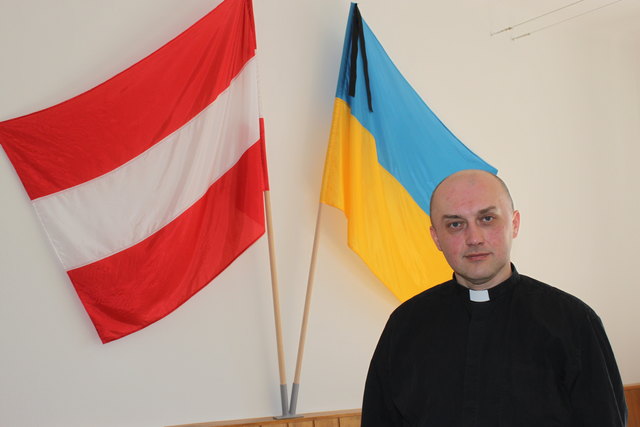 Krieg vermeiden wird schwierig, meint Volodymyr Voloshyn. Noch hofft er aber auf die Ruhe der ukrainischen Soldaten.