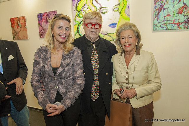 Maria Lahr, Günther Wachtl (Galerie Time), Christa Dukor-Mayerhofer