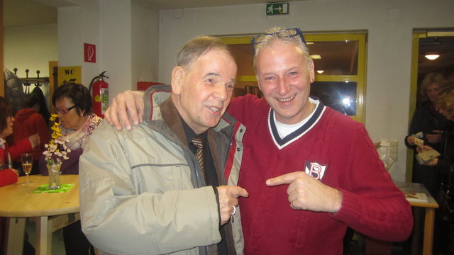 ORF-Legende Fritz Hofmeister und R.Nagelschmied
