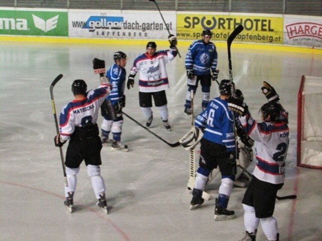 Kapfenberg triumphiert im entscheidenden Spiel 5 über die Salzburg Oilers @Foto: STEHV