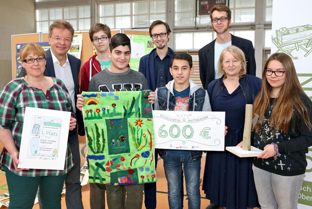 Die stolzen Sieger der NMS 26. | Foto: Stinglmayr/Land OÖ