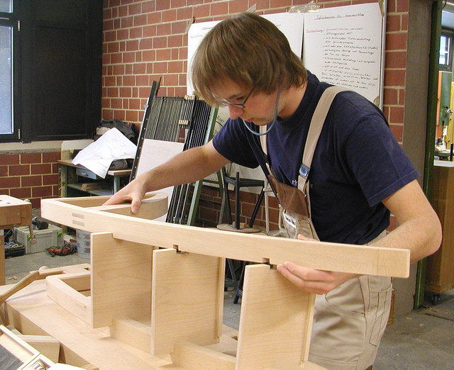 Das Handwerk Tischler erfordert neben einem handwerklichen Geschick auch eine Menge Kreativität. | Foto: Archiv