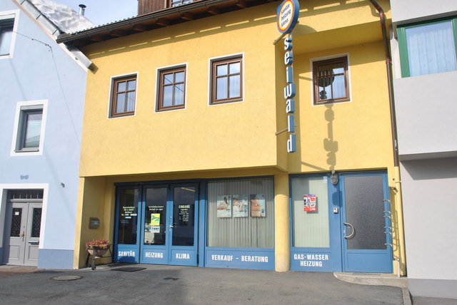 Das Stammhaus der Firma Seiwald in Hermagor