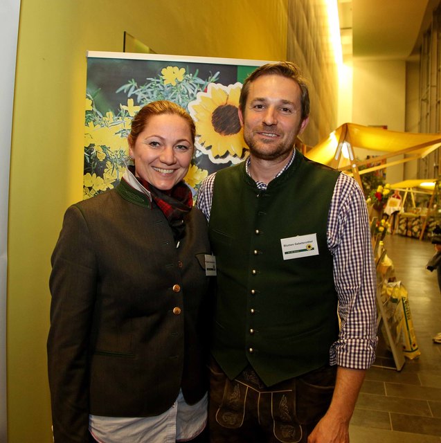 Die Gärtner Claudia und Hannes Gebetsroither aus Timelkam. | Foto: Helmut Klein