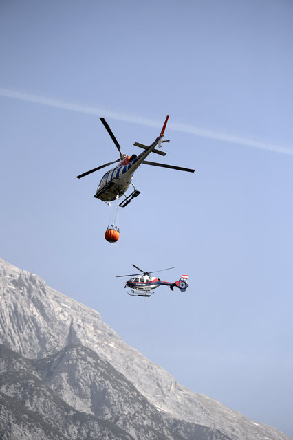 Dauereinsätze der Helis | Foto: ZOOM-Tirol