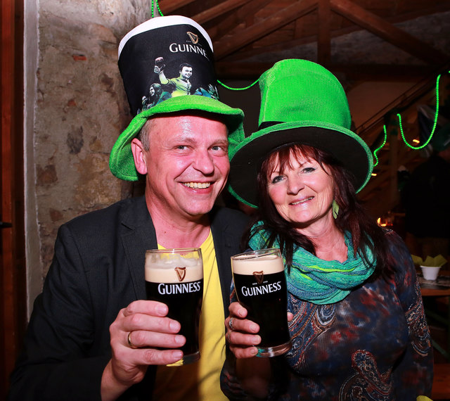 Hatten Spass! Peter und Brigitte Bocksleitner.