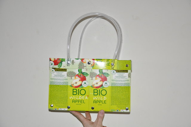 Die Tetra Bag, frisch, bio und stylisch. | Foto: HTL Wien 10
