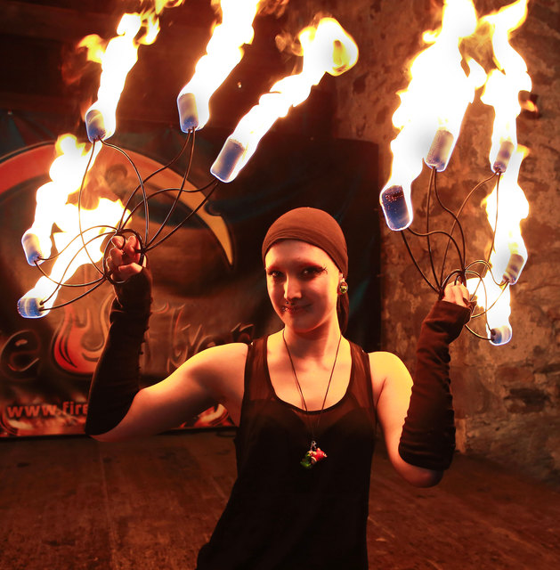 Jaqueline Singer von den "Fire Flyer".