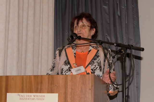 Chefin des Bezirksmuseums Brigittenau "Heidi Schwab"