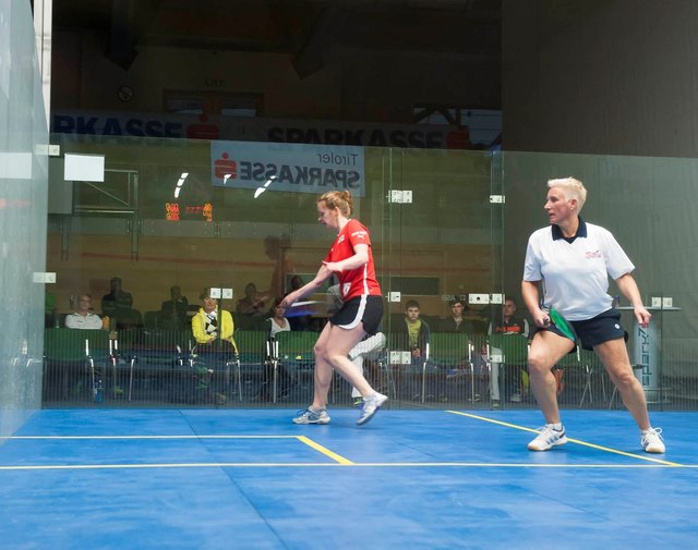 Conny Höllein gegen Birgit Coufal. | Foto: privat