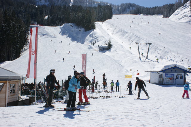 ein traumhaftes Schigebiet und herrliche Schneelage - das bietet die Reiteralm