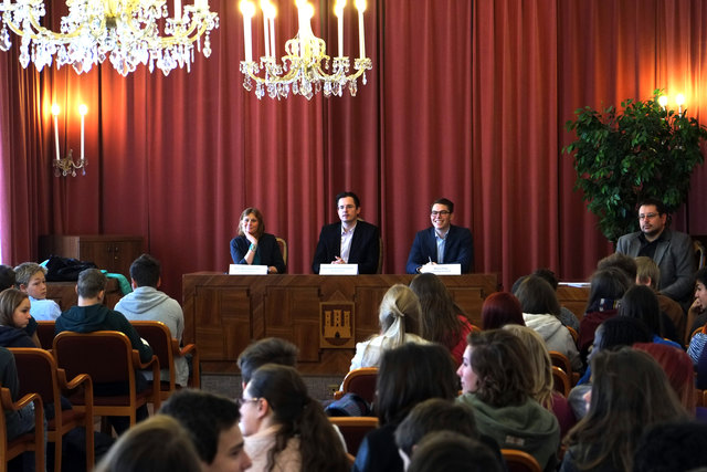 Jugend am Wort: beim 8. Klosterneuburger Jugendkongress. | Foto: privat
