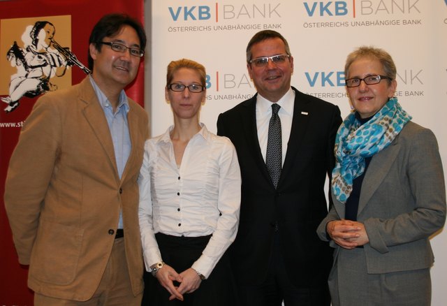 Rico Gulda, Isabel Biederleitner, Albert Wagner und Andrea Seif (v. l.). | Foto: Nina Stögmüller