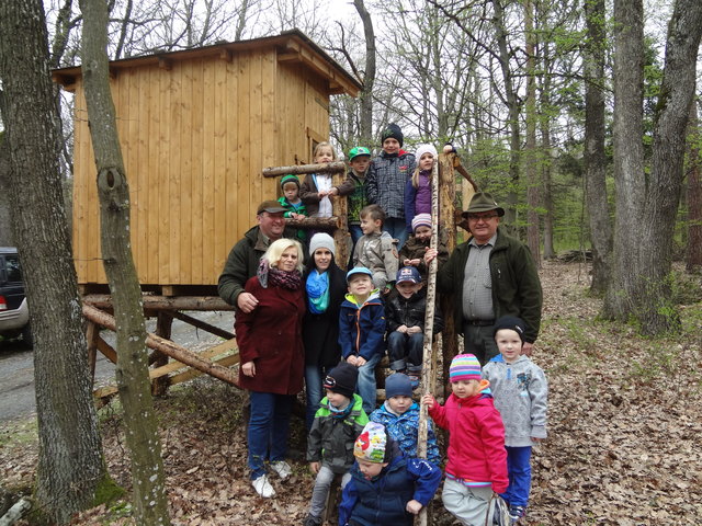 Eine spannende Exkursion in den Hodiser Wald erlebten die örtlichen Kindergartenkinder | Foto: KIGA Markt Neuhodis