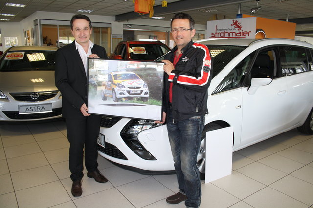 Gernold Opetnik (Eisner Auto) und Wolfgang Troicher im Rallye Fieber | Foto: Hober