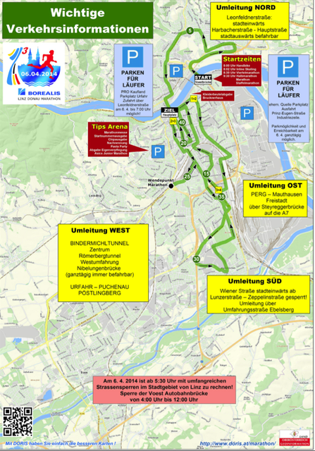 Alle Verkehrsmaßnahmen im Überblick | Foto: KOMM Linz