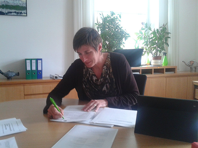 LH-Stv. Astrid Rössler mit ihrem neuen Maßnahmenpaket. | Foto: BB