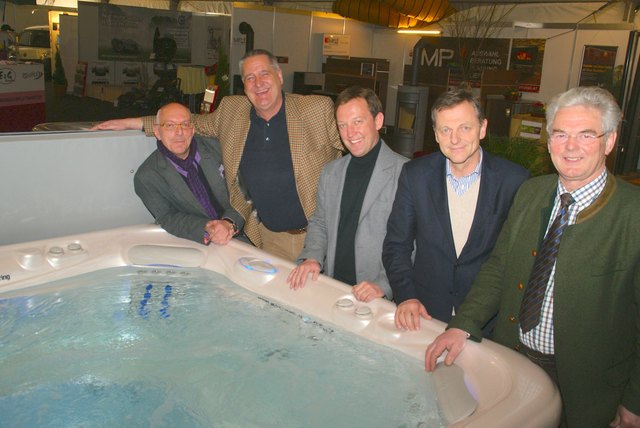 Gingen mit der Messeidee in der Vergangenheit nicht baden: Reisenberger und Pichler mit Obinger, Scharfetter und Rohrmoser.