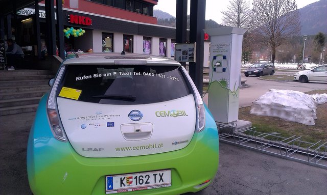 Stromtankstelle beim Rathaus Kötschach Mauthen