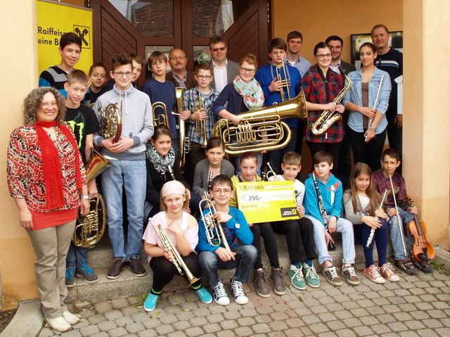 Gruppenfoto Junior-Brass