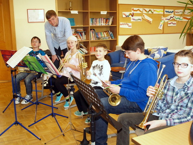 Trompete, hohes Blechregister