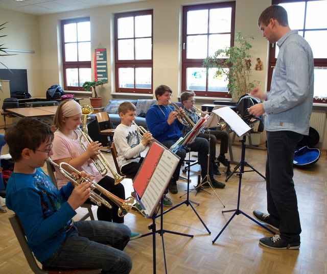 Trompete, hohes Blechregister