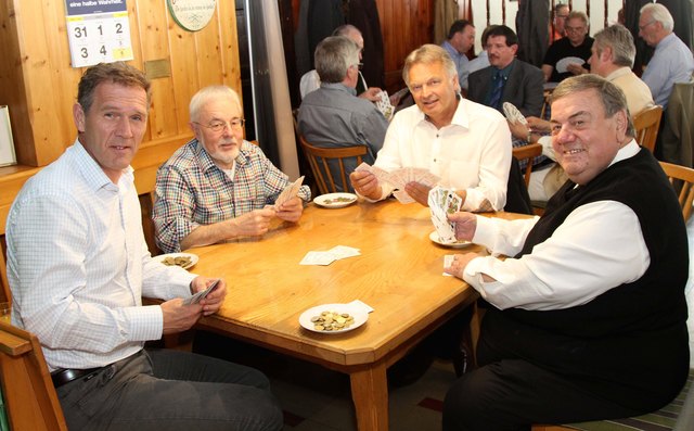 Johannes Artmayr, Strasser Steinb., HD Anzinger Rudolf, Hans Pum, Landesjägerpfarrer Hermann Scheinecker (Herzogsdorf)
