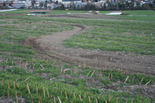 Tiefe Furchen durchziehen dieses Feld. Sehr zum Ärger des Nutzers. | Foto: Graf