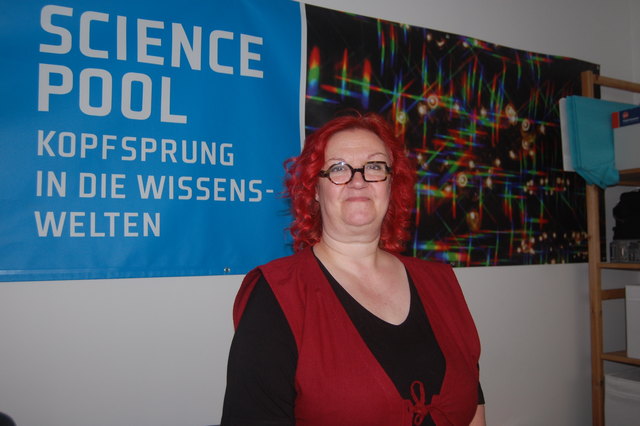 Gerlinde Heil ist die Leiterin von Science Pool.