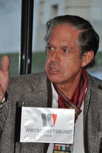 Wirtschaftsbund-Landesobmann Jürgen Bodenseer ärgert sich über Bures. | Foto: WB