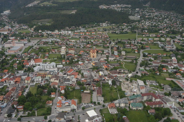 Telfs wirbt künftig auch gemeinsam unter einer Dachmarke. | Foto: Luftfoto: Larcher