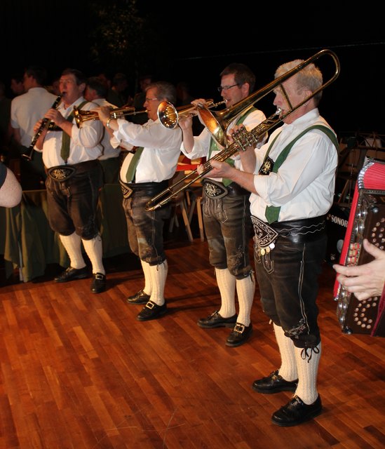 Für  eine passende Unterhaltung durch die Bürgermusik Absam wurde ebenso gesorgt.