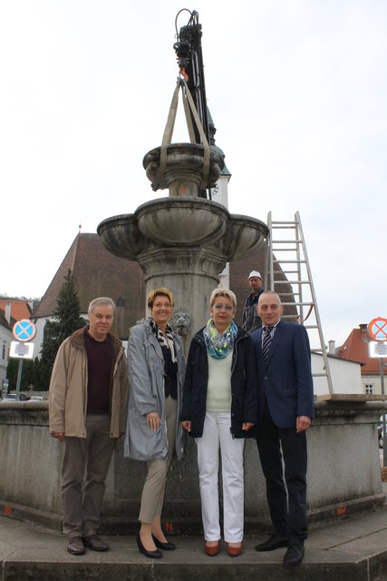 Richard Ehrlich, Waltraud Brandner, Christine Dünwald und Michael Krammer. | Foto: Muthentaler