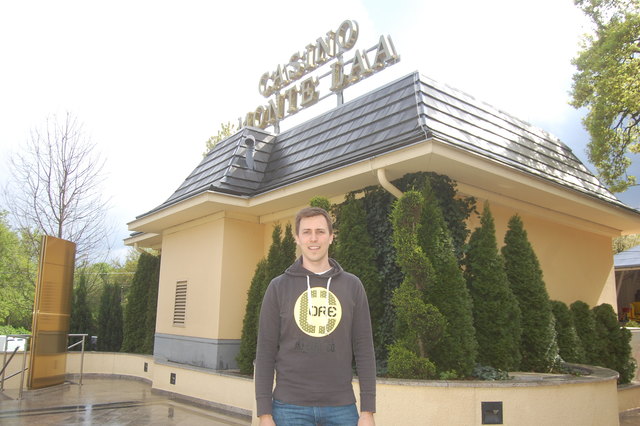 Nico Marchetti startete mit der Jungen VP Favoriten eine Kampagne gegen den Ausbau des Casino Monte Laa.