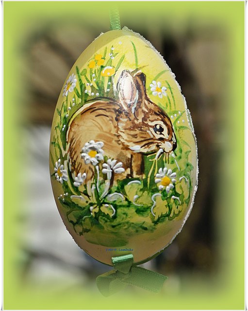 Weil einige Osterurlaub machen, sende ich jetzt schon meine Wünsche an alle.