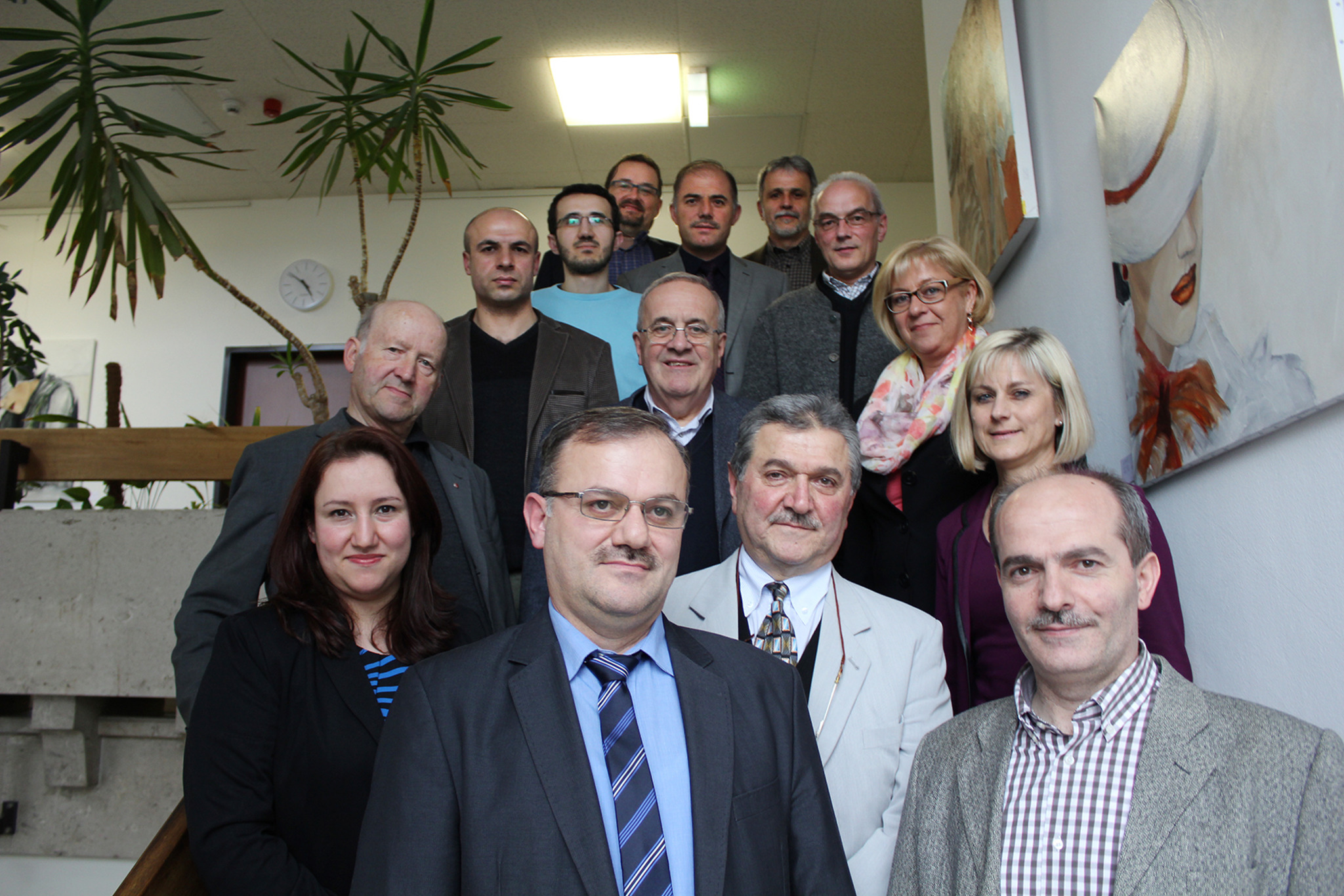 Treffen und gegenseitiges kennenlernen