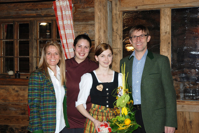 Irmi Lüftenegger, Tanja Moritz, Lisa Wieland, Hans Lüftenegger.