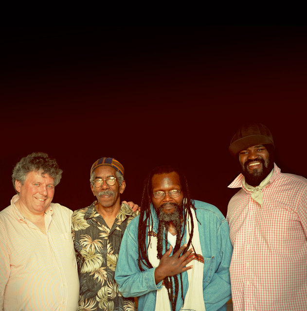 Die Granden der Jazzmusik: Paul Zauner, Donald Smith, Mansur Scott und der Grammy Preisträger Gregory Scott. | Foto: PAO Records