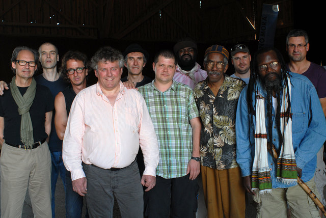 Paul Zauner mit seiner großartigen Blue Brass Band mit Donald Smith und Mansur Scott. | Foto: PAO Records