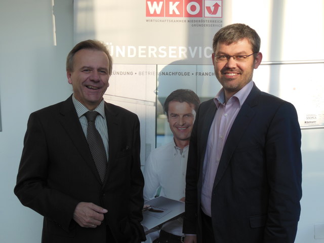 Bezirkstellenobmann Franz Seywerth und Siegfried Stepke (r.) | Foto: WK Bezirksstelle