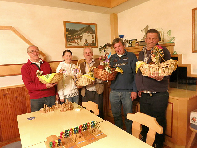 v.l.n.r Franz Mögle Vizebgm.Daniela Zapf ,Max Klammer Peter Könighofer,Johann Hauer. | Foto: KK