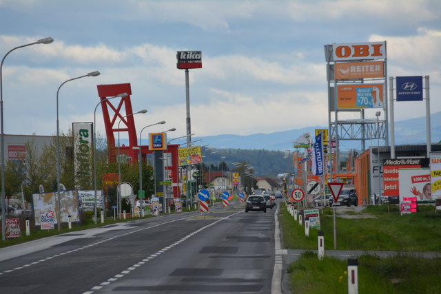 Das Industriegebiet Unterwart ist ein bedeutender Wirtschaftsfaktor für die gesamte Region