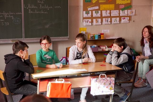 Schüler lernen, Konflikte zu erkennen und verschiedene Kommunikationstechniken zur Lösung anzuwenden. | Foto: Foto: Wohnservice Wien/Mikulik