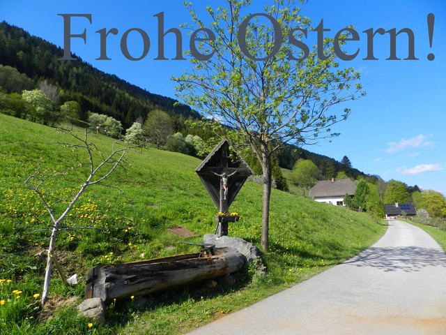 Wünsche allen Lesern, Regionautinnen und Regionauten, sowie den Redakteuren und Mitarbeitern ein schönes Osterfest!