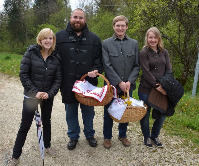Lydia, Andreas, Georg, Bernadette