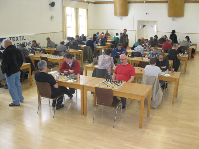 Einblick in den Turniersaal